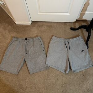 Men's Athletic Shorts in Light Gray